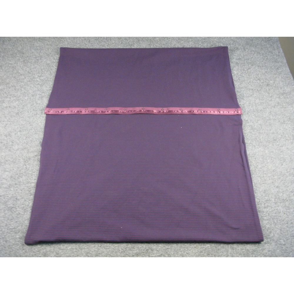 Lululemon Vinyasa Snap Scarf Purple Striped Convertible Infinity Neck Wrap‎ 1959